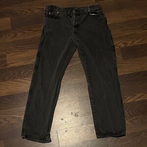 Dickies Men's Black Straight Jeans